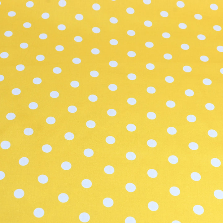 Glace Cotton With Beautiful Polka Dot Print Fabric – Lightweight Designer Cotton Fabric - LT0185-1