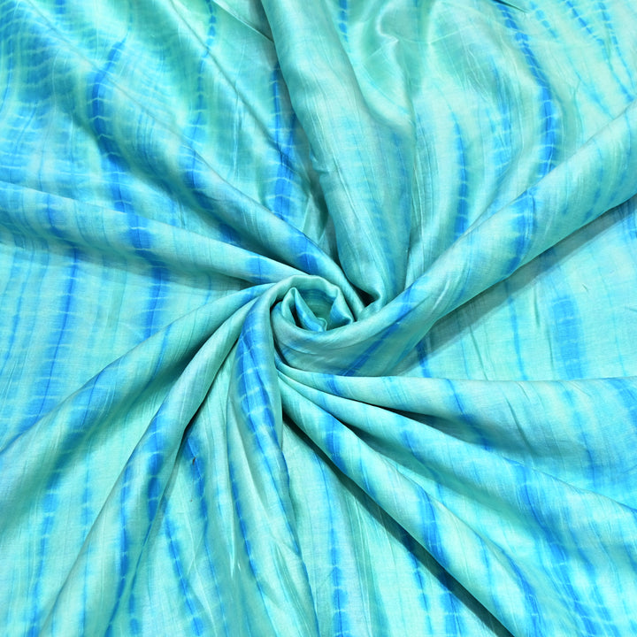 Silk Chanderi Tie & Dye Fabric 44" – Soft Lightweight Designer Fabric