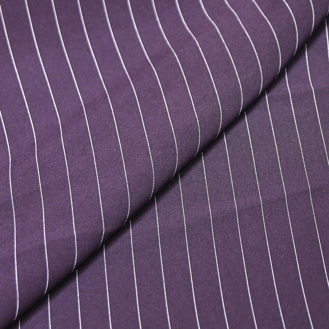 Royal Plum Purple Color Imported Japanese Suiting Fabric – Designer Suiting for Men AT0075-12