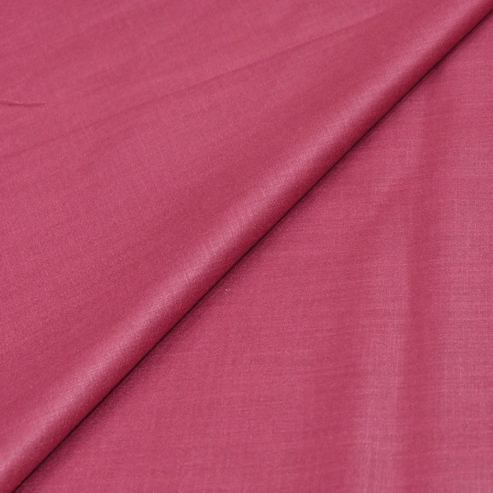 Dark Rose Color Matka Cotton Fabrics