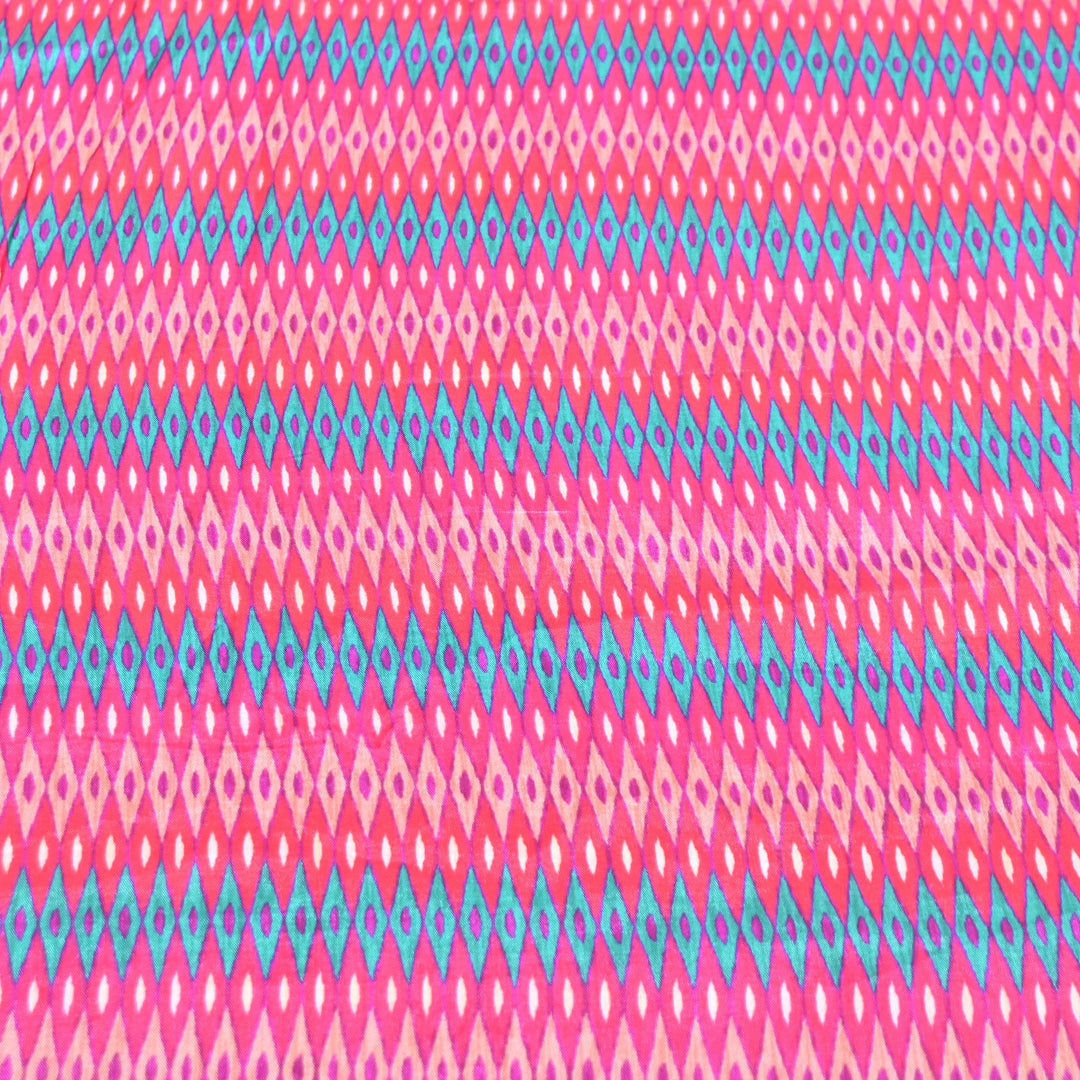 Premium Muslin Digital Print Fabric - 000844-34