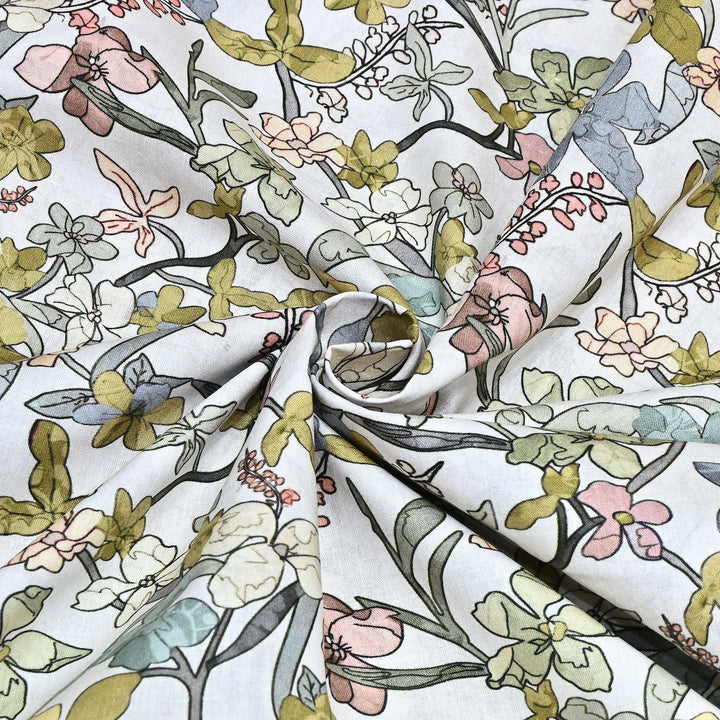 Cotton Print Fabric – Soft Breathable Designer Cotton Fabric 000350-20