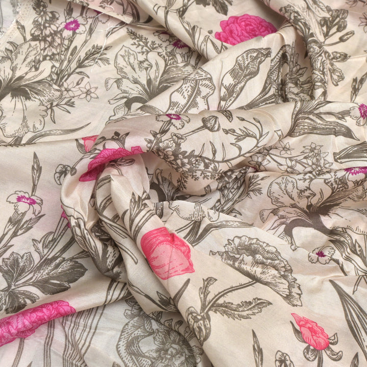Muslin Digital Print Fabrics