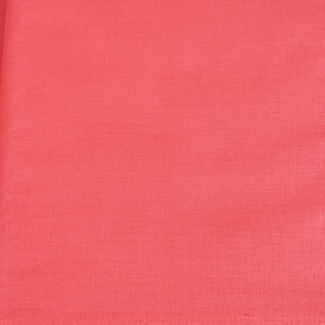 Pastel Red Color Matka Cotton Fabrics