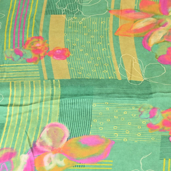 Bemberg Satin Digital Print Fabric– Soft Luxury Designer Satin Fabric 001333-15