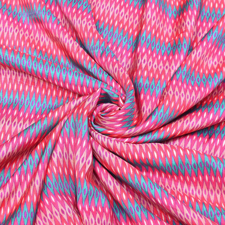 Premium Muslin Digital Print Fabric - 000844-34