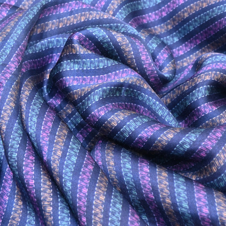 Bemberg Satin Digital Print Fabric– Soft Luxury Designer Satin Fabric 001333-38
