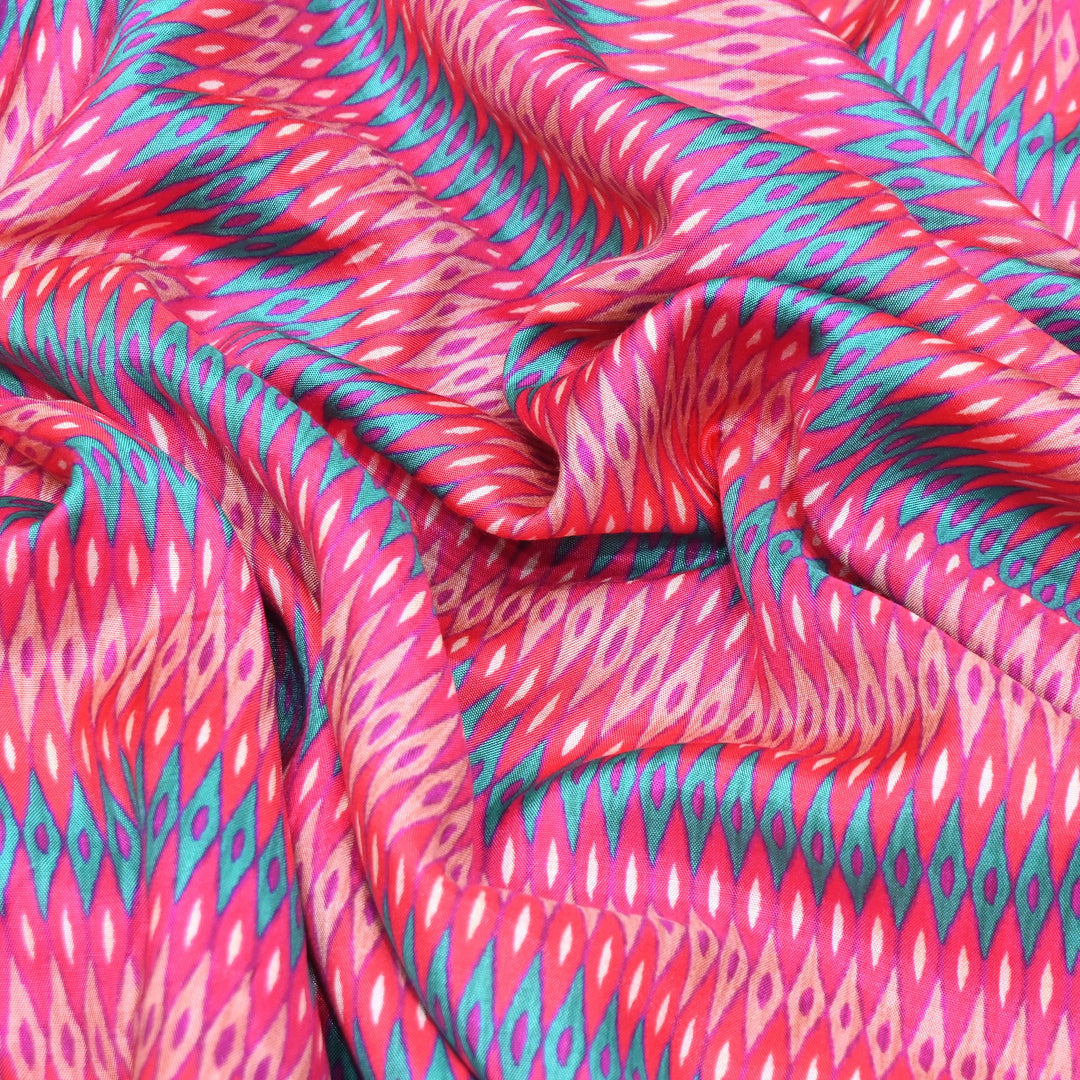 Premium Muslin Digital Print Fabric - 000844-34