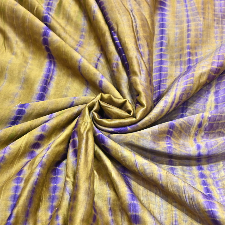 Silk Chanderi Tie & Dye Fabric 44" – Soft Lightweight Designer Fabric