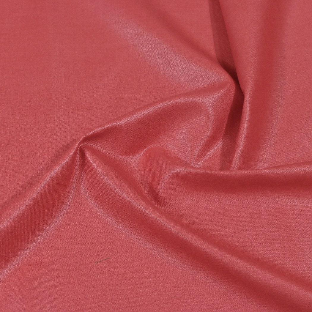 Pastel Red Color Matka Cotton Fabrics