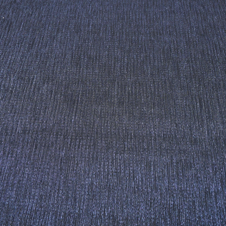 Midnight Blue Crinkled Moonlight Fabric