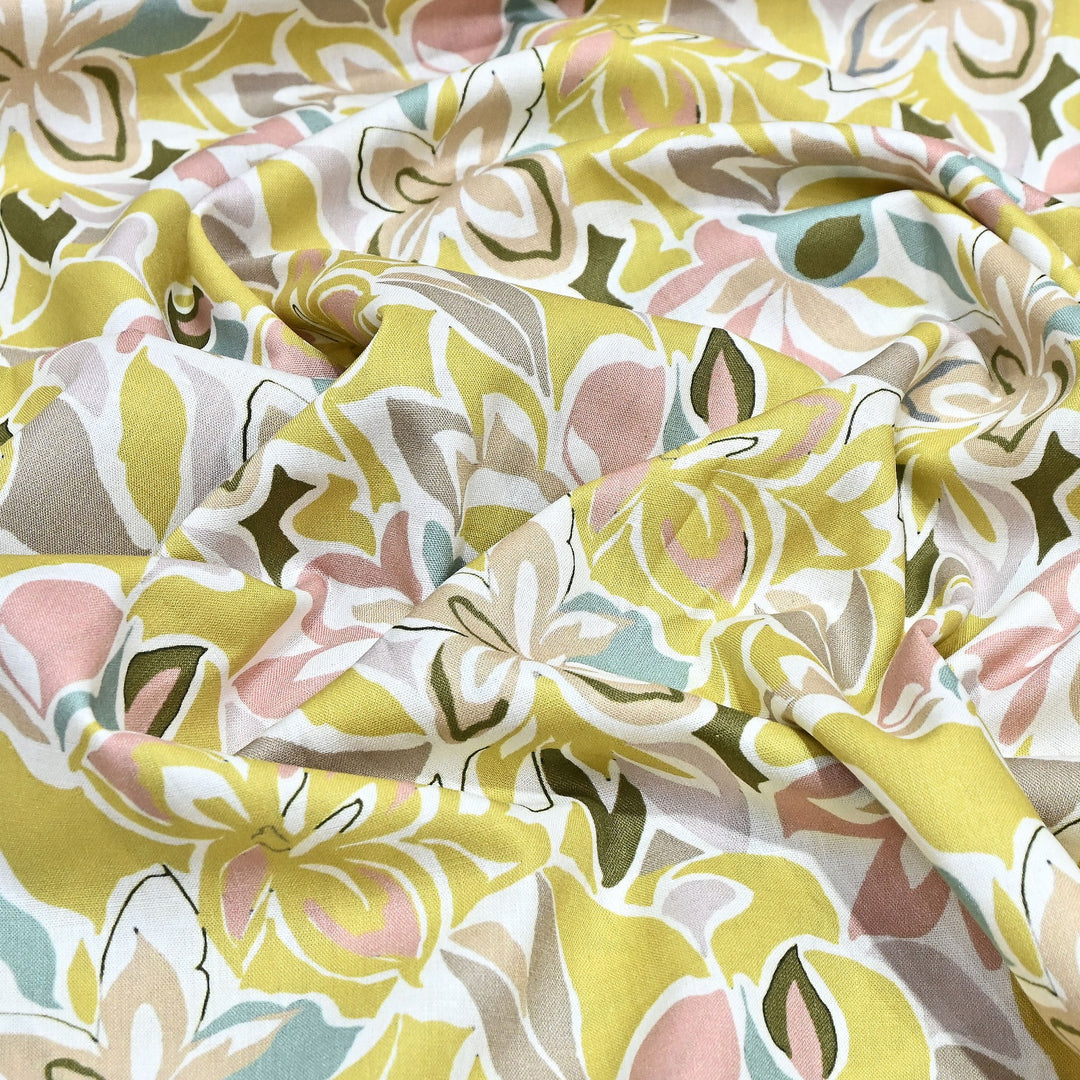 Cotton Print Fabric – Soft Breathable Designer Cotton Fabric 000350-21