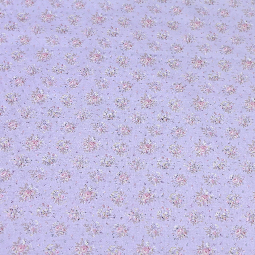 Lavender Italian Lawn Print Fabric
