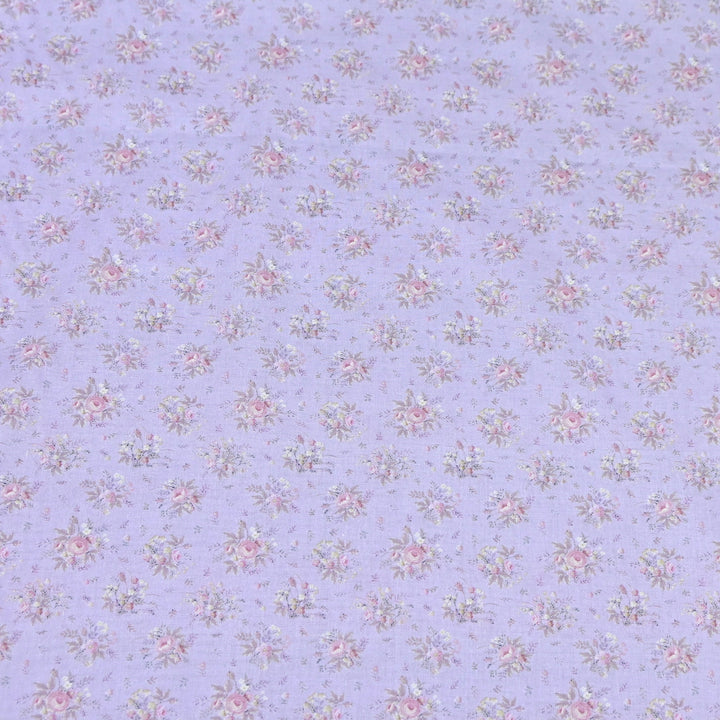 Lavender Italian Lawn Print Fabric