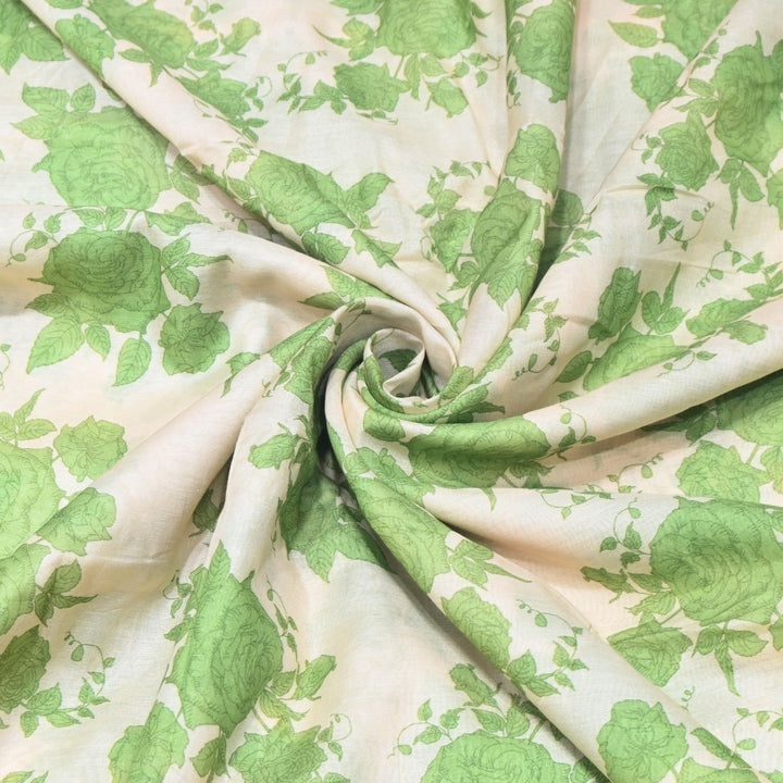 Multi Color Premium Bamberg Satin Digital Print Fabric – 001333-19