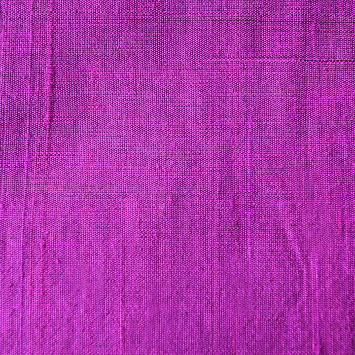 Warm Purple Colour 100gm Pure Raw Silk Fabrics