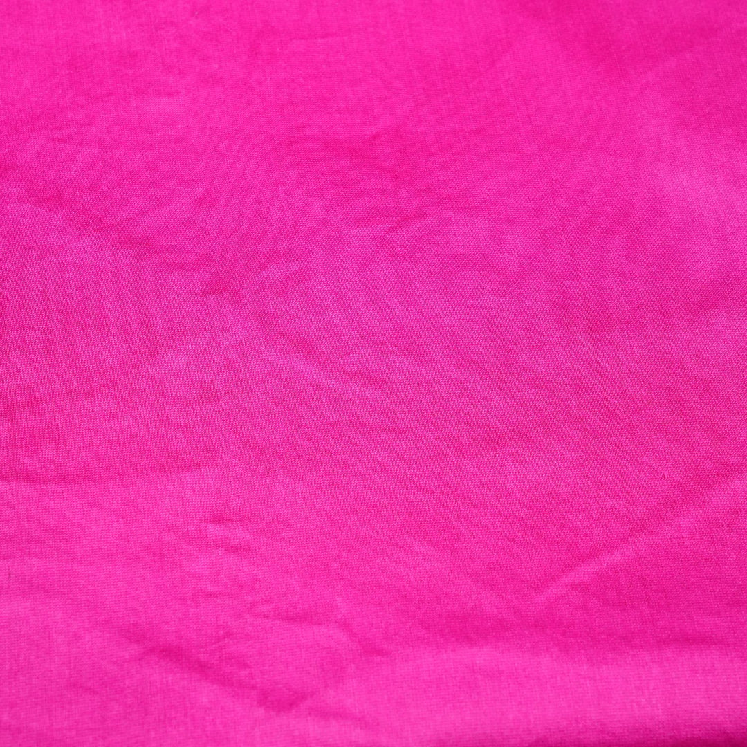 Neon Pink Colour Heavy Poly Dupion Fabrics