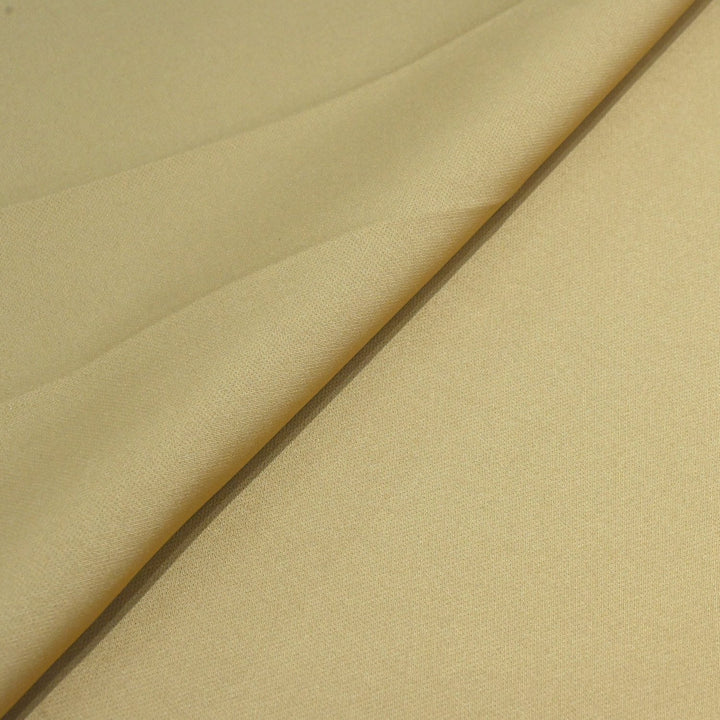 Khaki Colour Banana Crepe Fabrics