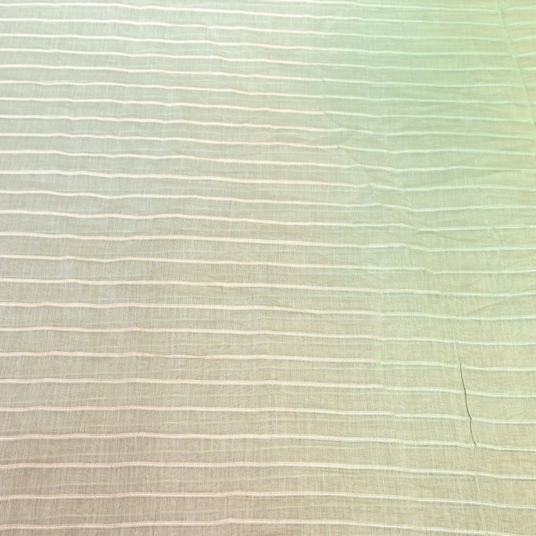 4D Shaded Mul Chanderi Pintex Fabric 44" – Soft Designer Summer Fabric-GP4100-5