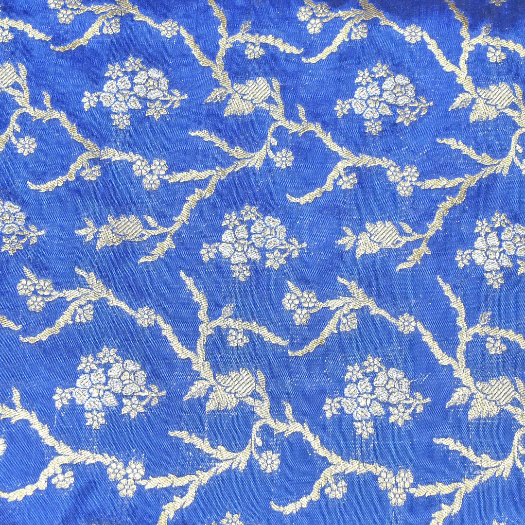 Silk Alfi Zari Brocade Fabrics