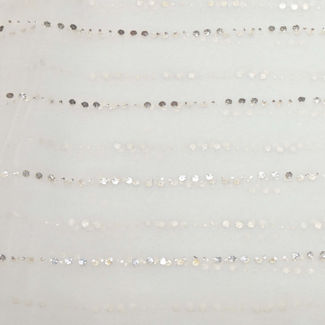 28gm Organza Mukaish Hand Work Fabrics