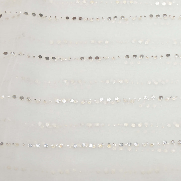 28gm Organza Mukaish Hand Work Fabrics