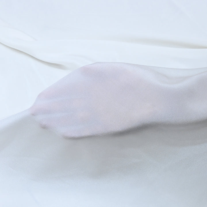 Pure Dyeable Crepe Silk Fabric 60gm 44" Width – Soft Flowing Premium Designer Fabric