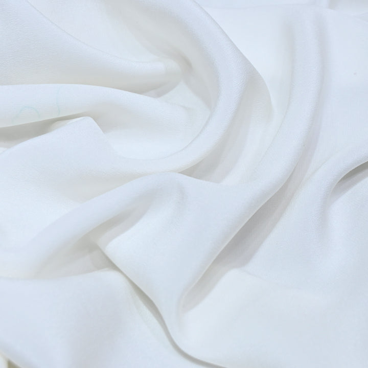 Pure Dyeable Crepe Silk Fabric 60gm 44" Width – Soft Flowing Premium Designer Fabric