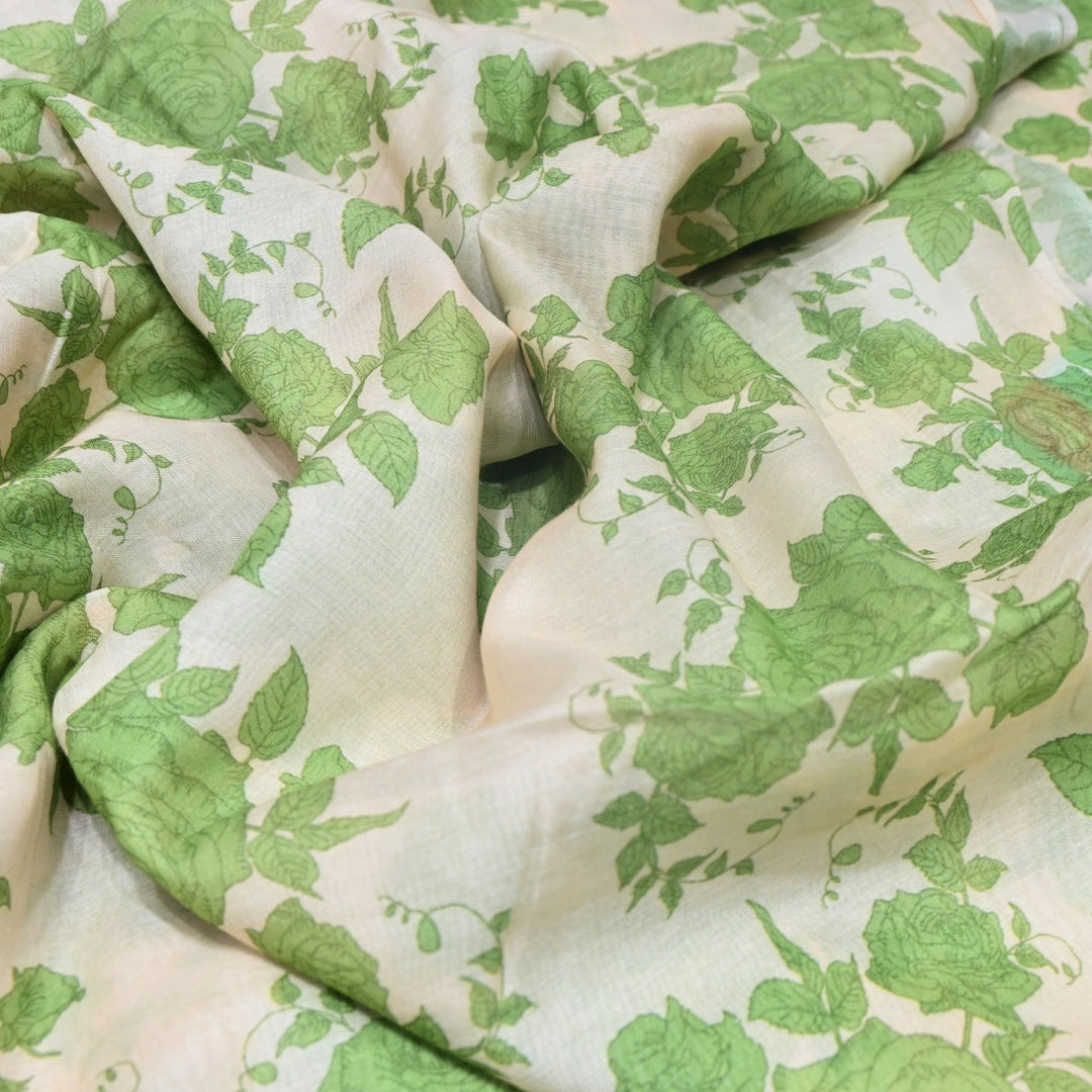 Multi Color Premium Bamberg Satin Digital Print Fabric – 001333-19