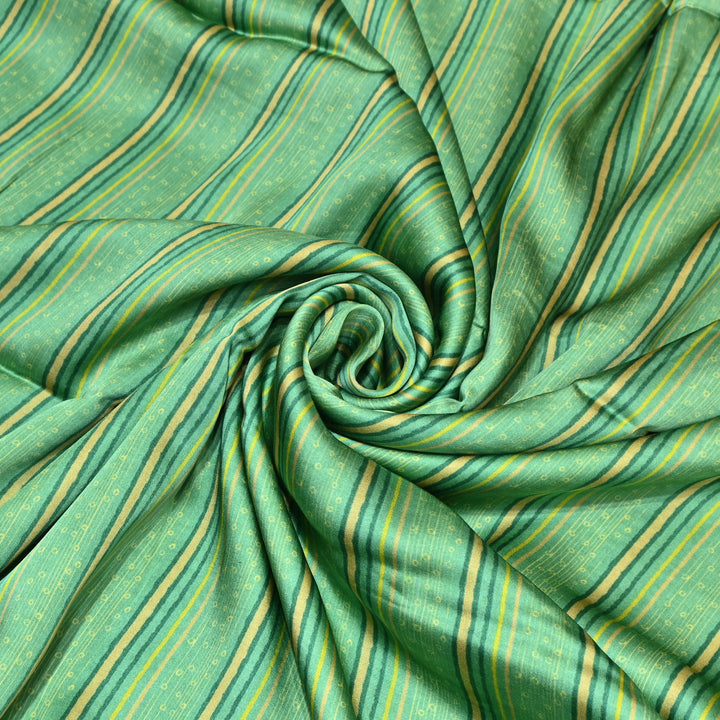 Bemberg Satin Digital Print Fabric– Soft Luxury Designer Satin Fabric 001333-14