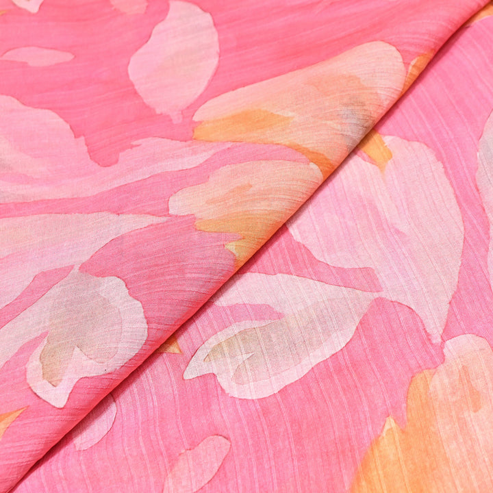 Multi Color Crush Muslin Digital Print Fabric – Soft Designer Muslin Print Fabric- COO145-16
