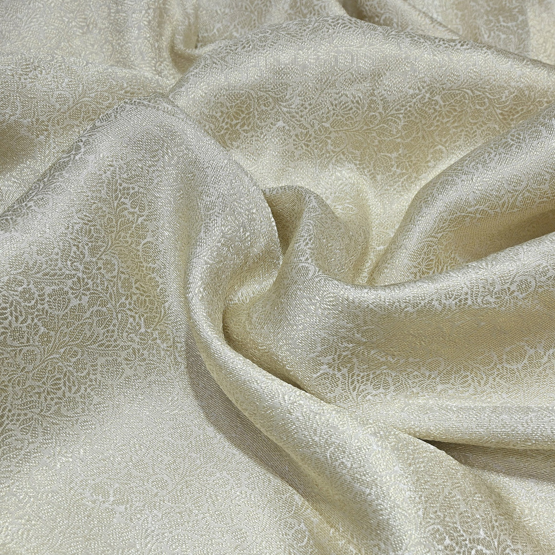 Tanchoi Silk Zari Jacquard Fabric - AL3819-1
