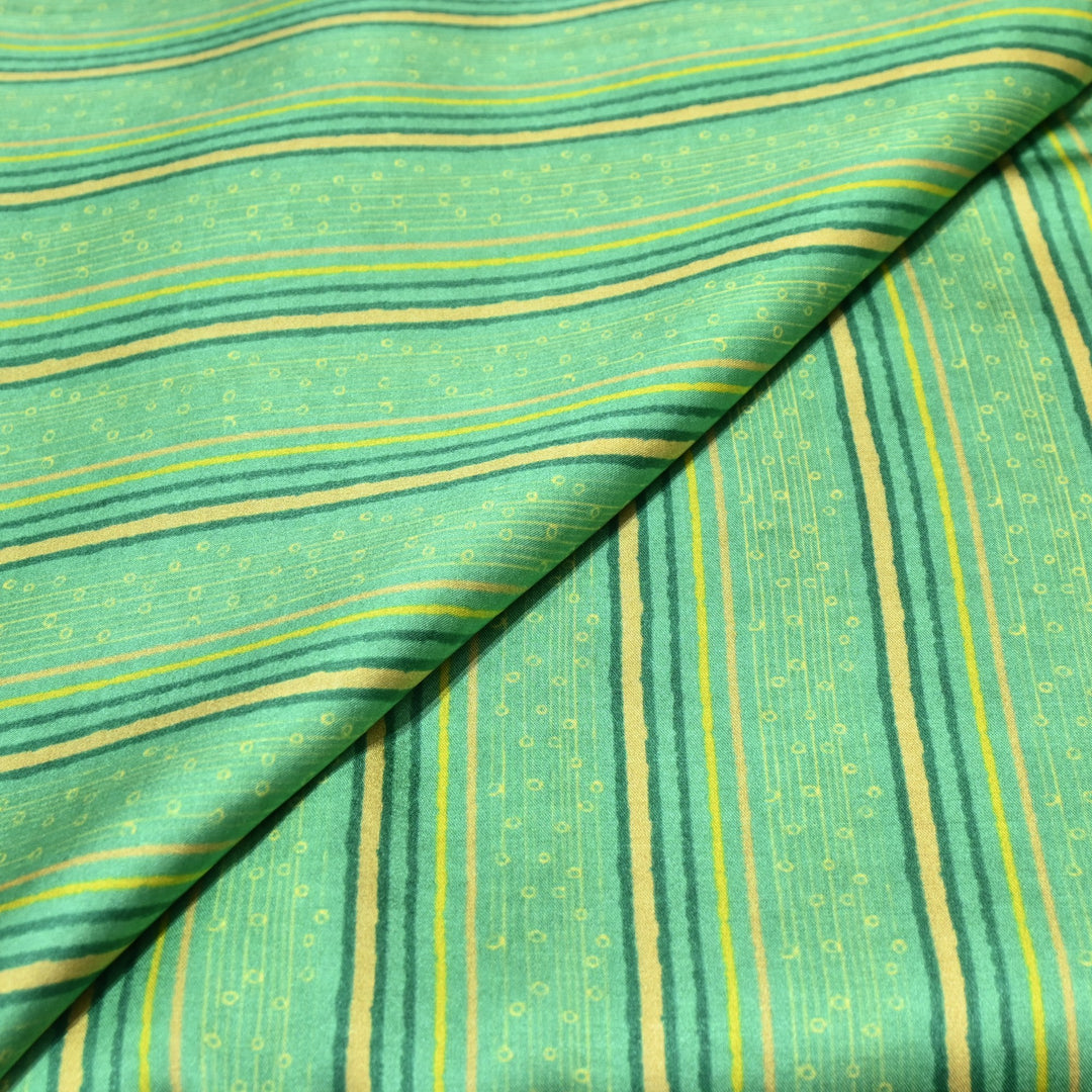 Bemberg Satin Digital Print Fabric– Soft Luxury Designer Satin Fabric 001333-14