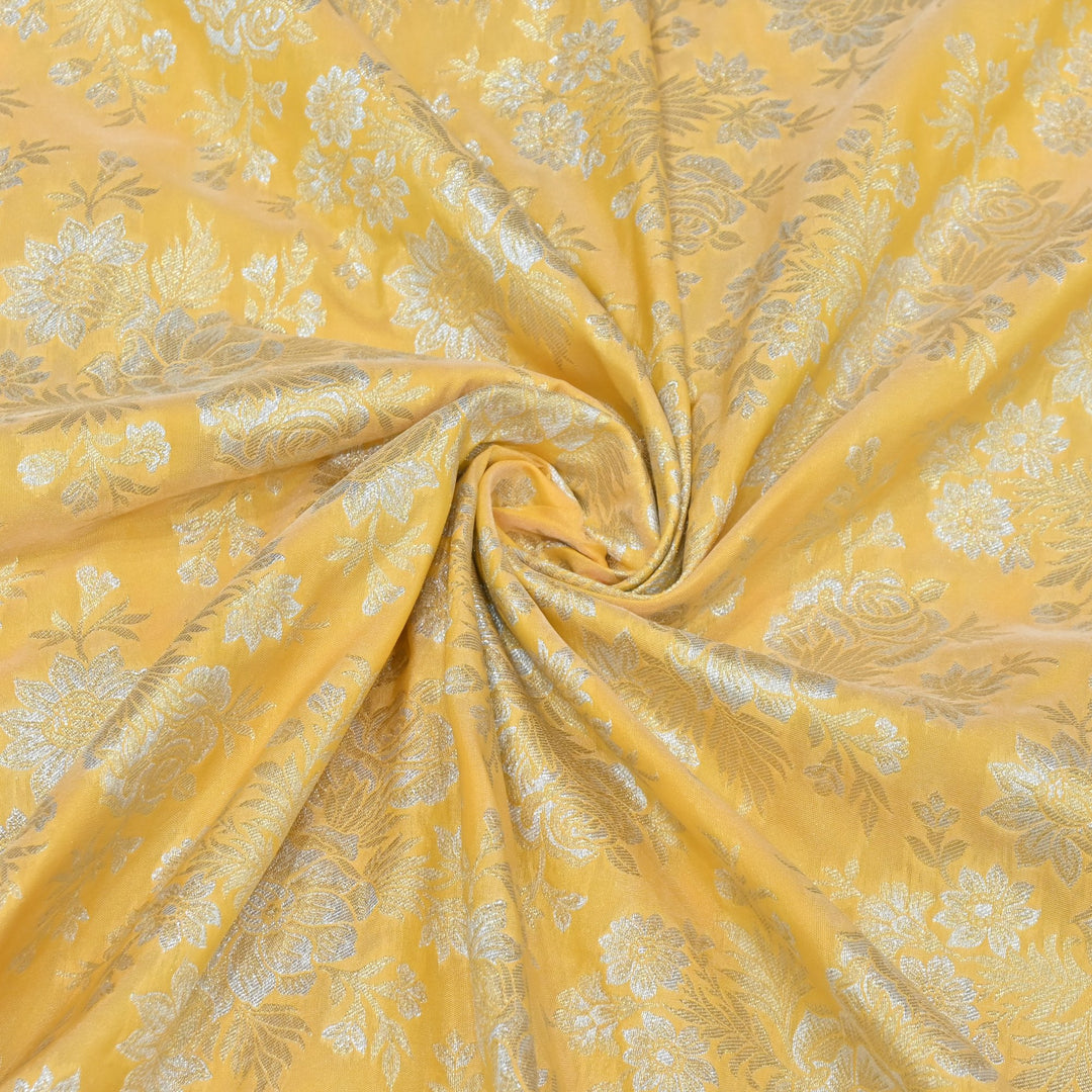 Pure Katan Silk Antique Brocade Fabrics