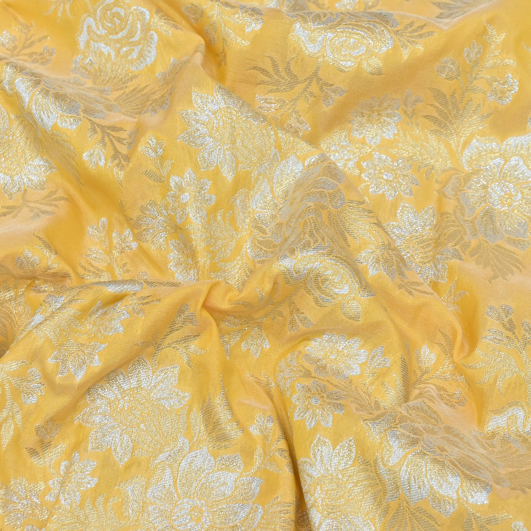 Pure Katan Silk Antique Brocade Fabrics