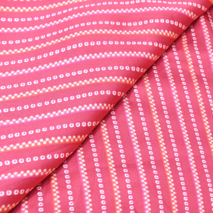 Bemberg Satin Digital Print Fabric– Soft Luxury Designer Satin Fabric 001333-40