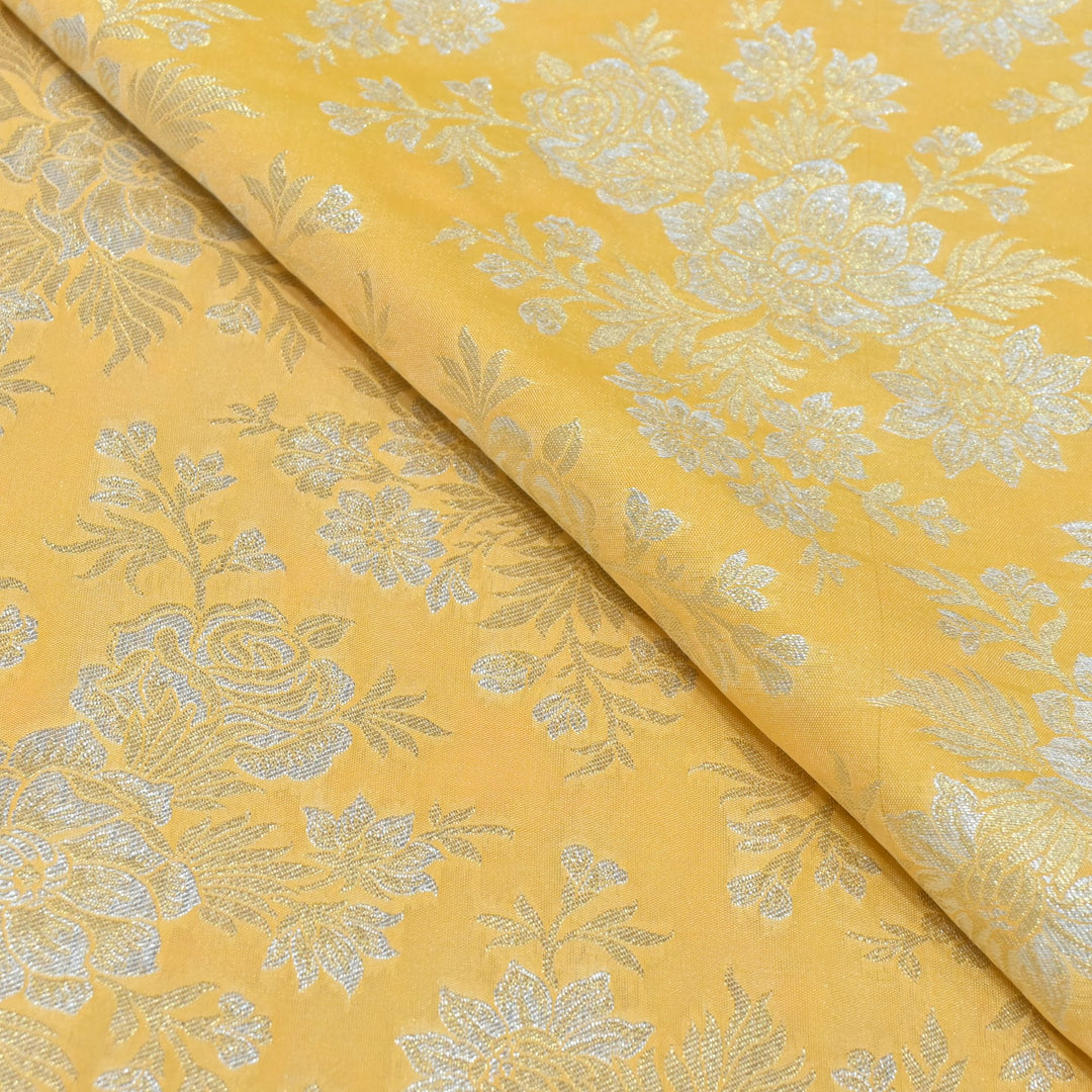 Pure Katan Silk Antique Brocade Fabrics