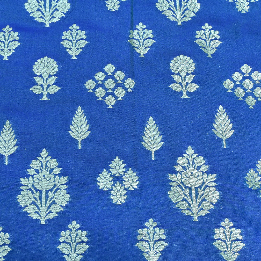 Katan Silk Zari Jaal Brocade Fabrics