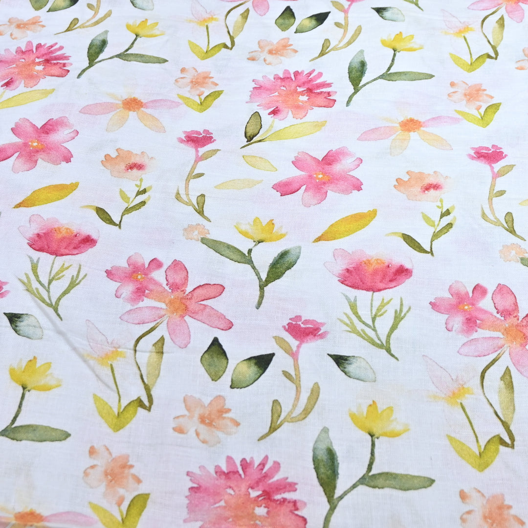 PREMIUM PURE LINEN DIGITAL PRINT FABRIC- LIN054- 04