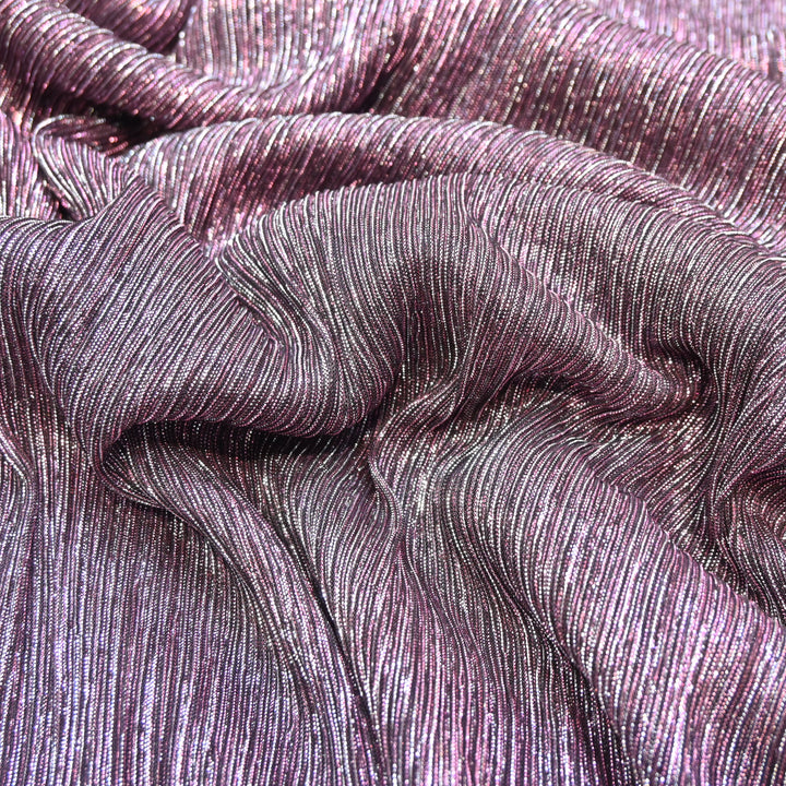 Lavender Crinkled Moonlight Fabric