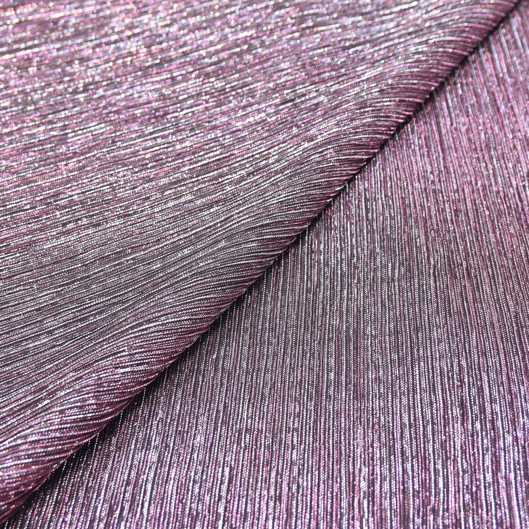Lavender Crinkled Moonlight Fabric