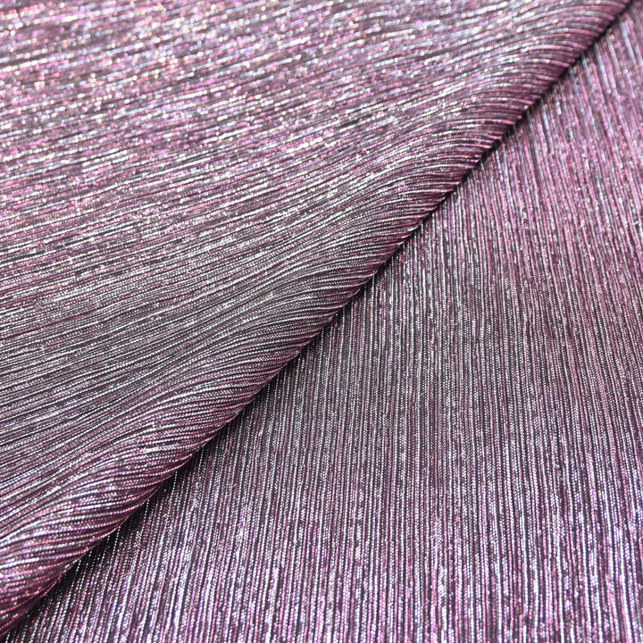 Lavender Crinkled Moonlight Fabric