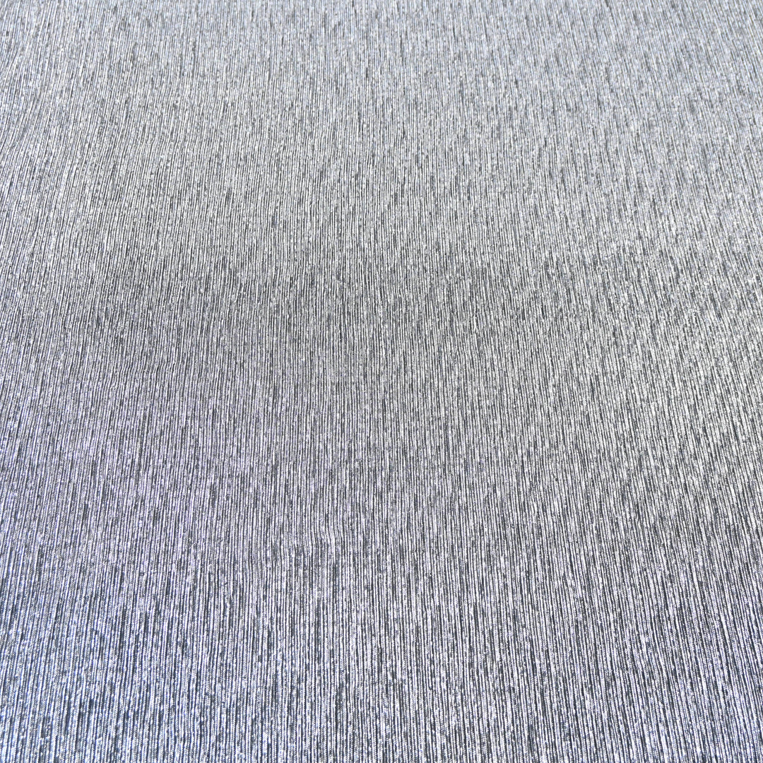 Silver Crinkled Moonlight Fabric