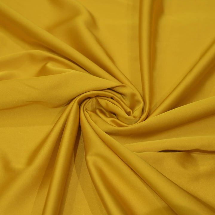 Mustard Yellow Armani Satin Fabrics