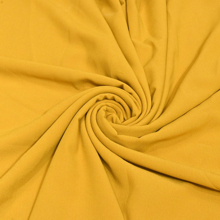 Macaroni And Cheese Color Double Georgette Fabrics