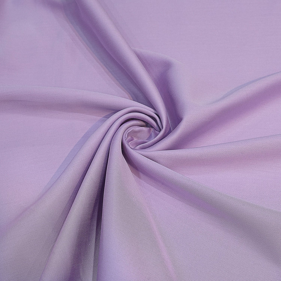 Periwinkle Purple Colour Arvind Glace Cotton Fabrics