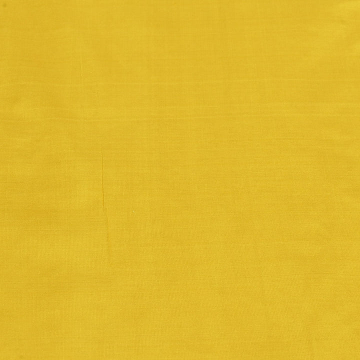 Yellow Colour Pure Silk Fabrics