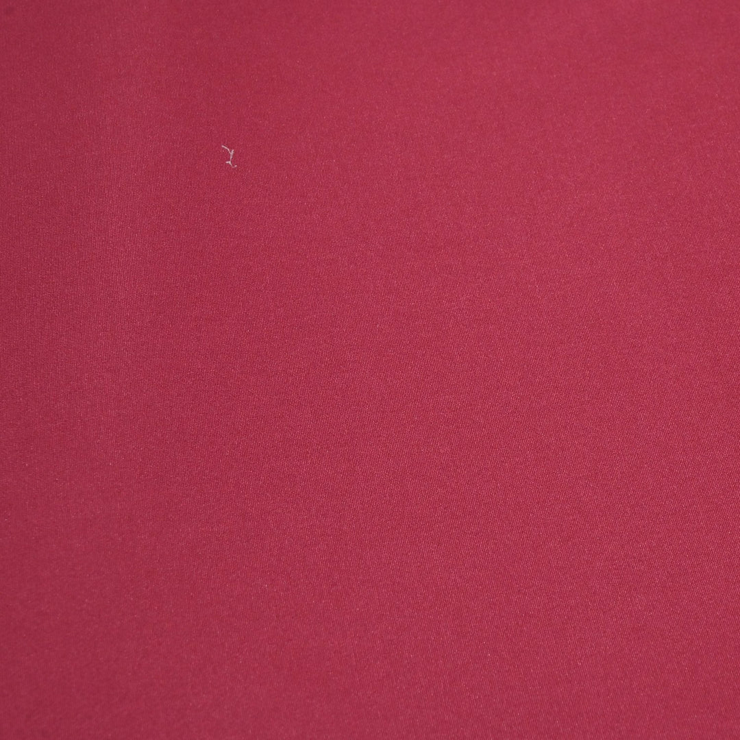 Vivid Burgundy Colour Banana Crepe Fabrics