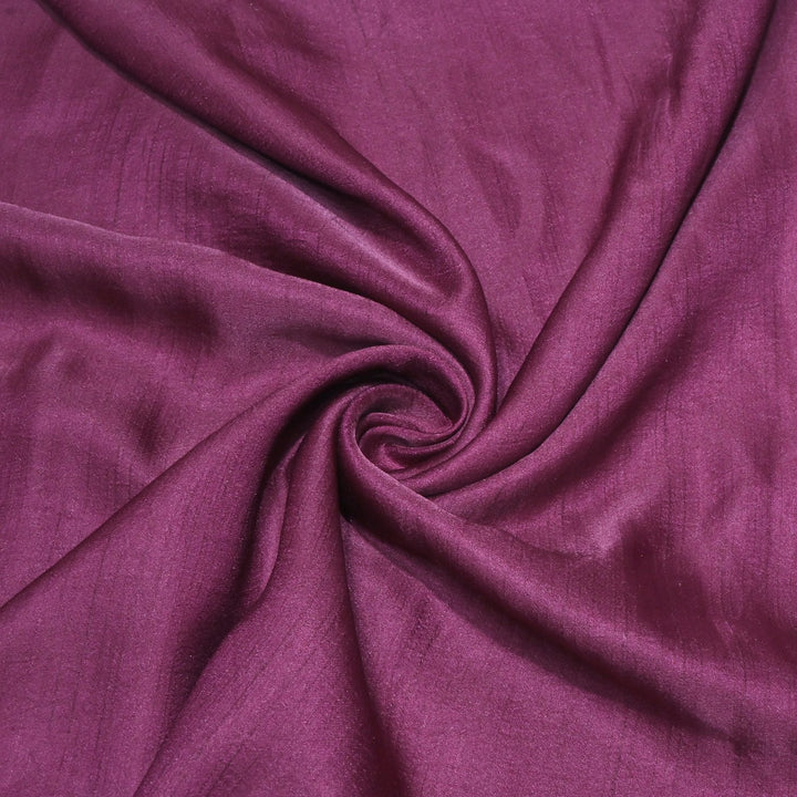 Boysenberry Colour Nysa Silk Fabrics