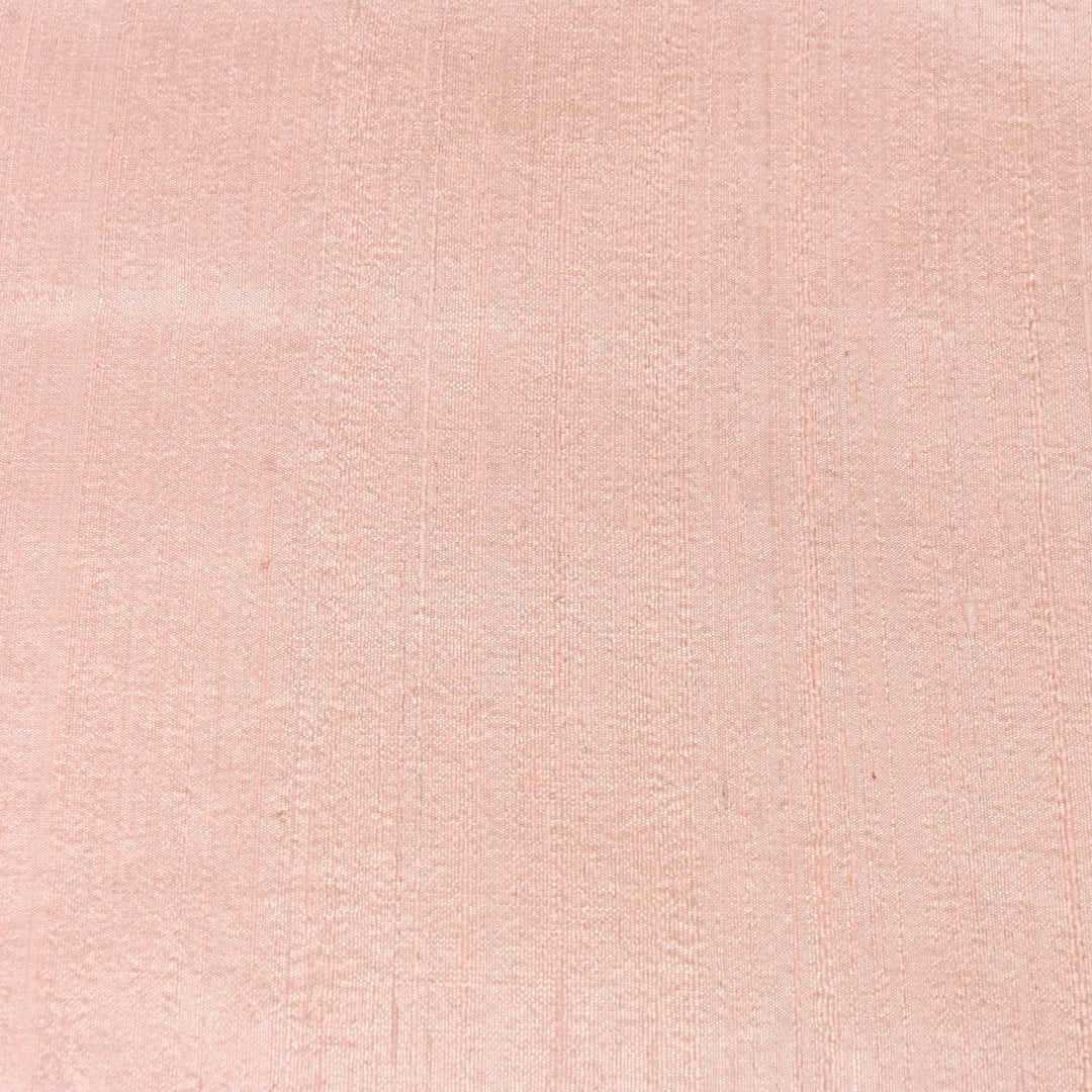 Mandys Pink Colour 100gm Pure Raw Silk Fabrics